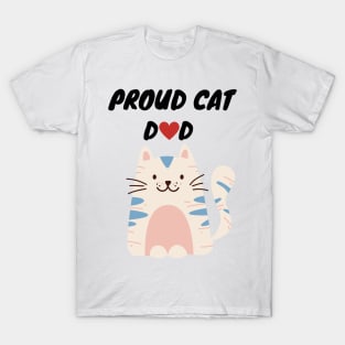 Proud Cat Dad T-Shirt